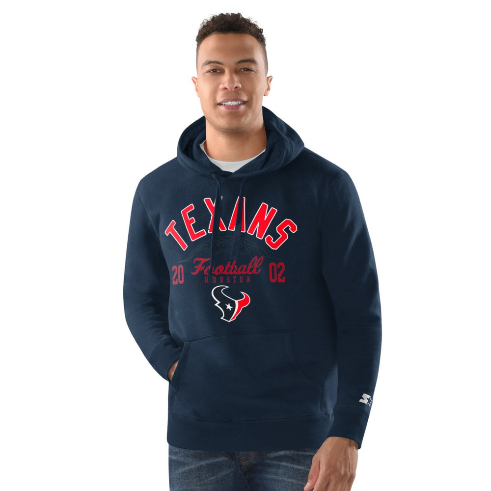 Houston Texans Starter Pullover Hoodie - Navy Hoodies