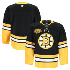Boston Bruins Fanatics 100th Anniversary Authentic Pro Jersey - Black | US 202482569