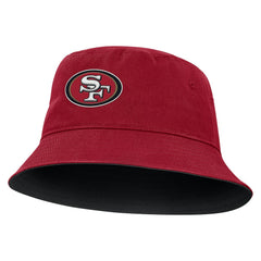 San Francisco 49ers Strong Side Bucket Hat - Scarlet Hats