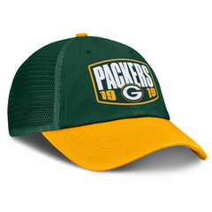 Green Bay Packers Franchise Trucker Adjustable Hat - Green/Gold Hats