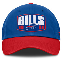 Buffalo Bills Franchise Trucker Adjustable Hat - Royal/Red Hats