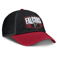 Atlanta Falcons Franchise Trucker Adjustable Hat - Black/Red Hats