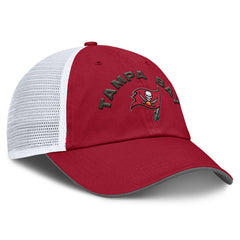 Tampa Bay Buccaneers Reverse Trucker Adjustable Hat - Red/White Hats