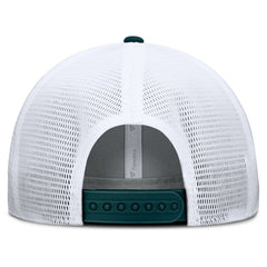 Philadelphia Eagles Option Trucker Adjustable Hat - Gray/Green Hats