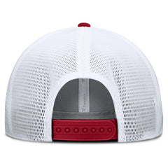 San Francisco 49ers Option Trucker Adjustable Hat - Gray/Scarlet Hats