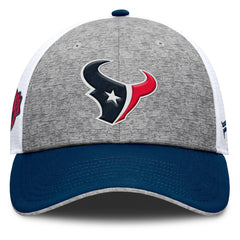 Houston Texans Option Trucker Adjustable Hat - Gray/Navy Hats