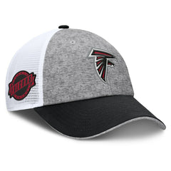 Atlanta Falcons Option Trucker Adjustable Hat - Gray/Black Hats