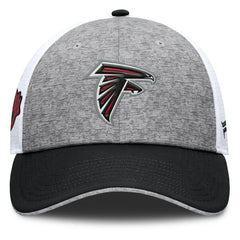 Atlanta Falcons Option Trucker Adjustable Hat - Gray/Black Hats