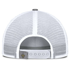 New Orleans Saints Singleback Trucker Adjustable Hat - Gray Hats