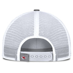 Kansas City Chiefs Singleback Trucker Adjustable Hat - Gray Hats
