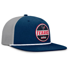 Houston Texans Edge Rush Trucker Adjustable Hat - Navy/Gray Hats