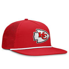 Kansas City Chiefs Cryptic Trucker Adjustable Hat - Red Hats