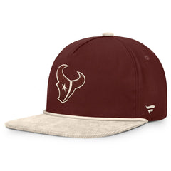 Houston Texans NFL Reminisce Golfer Adjustable Hat - Brown Hats