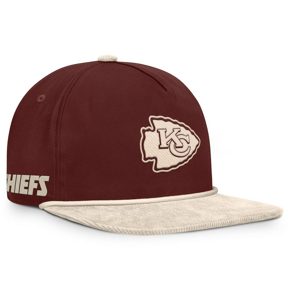 Kansas City Chiefs NFL Reminisce Golfer Adjustable Hat - Brown Hats