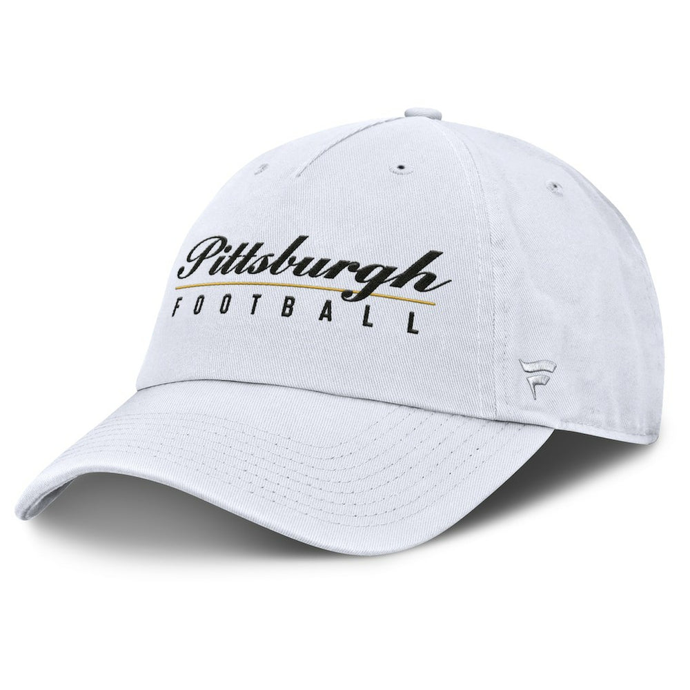 Pittsburgh Steelers Women's Harmony Adjustable Hat - White Hats