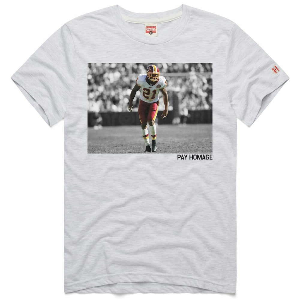 Sean Taylor Washington Commanders Homage Unisex Pay Homage Tri-Blend T-Shirt - Ash T-shirts