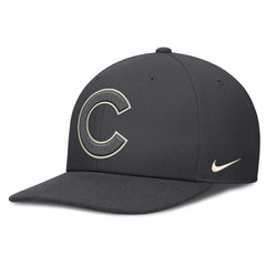 Chicago Cubs Nike Statement Pro Snapback Hat - Anthracite Hats