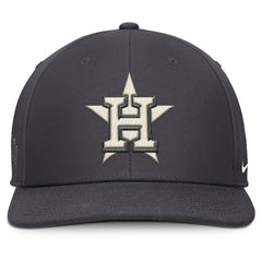 Houston Astros Nike Statement Pro Snapback Hat - Anthracite Hats