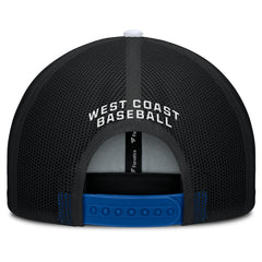 Los Angeles Dodgers Fanatics Cutoff Adjustable Trucker Hat - Royal/White Hats