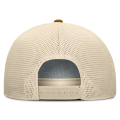 Chicago Cubs Fanatics A-Frame Trucker Adjustable Hat - Brown Hats