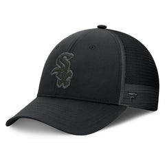 Chicago White Sox Fanatics Launch Adjustable Trucker Hat - Black Hats