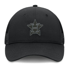 Houston Astros Fanatics Launch Adjustable Trucker Hat - Black Hats