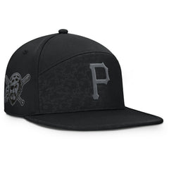 Pittsburgh Pirates Fanatics Platoon Snapback Hat - Black Hats