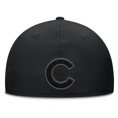 Chicago Cubs Fanatics Overpower Flex Hat - Black Hats