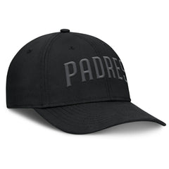 San Diego Padres Fanatics Overpower Flex Hat - Black Hats