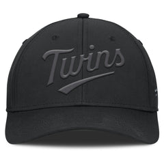 Minnesota Twins Fanatics Overpower Flex Hat - Black Hats