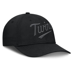 Minnesota Twins Fanatics Overpower Flex Hat - Black Hats