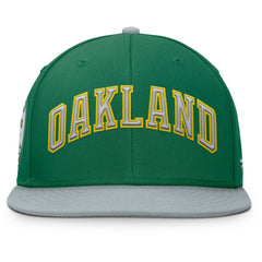 Athletics Fanatics Yard Fitted Hat - Green/Gray Hats