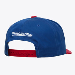 Washington Capitals Mitchell & Ness May Flowers Pro Crown Adjustable Hat - Blue/Red | US 202492199