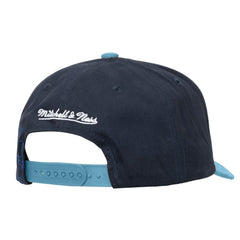 Seattle Kraken Mitchell & Ness May Flowers Pro Crown Adjustable Hat - Navy/Light Blue | US 202492219