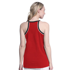 Cincinnati Reds G-III 4Her by Carl Banks Women's Curveball Racerback Tank Top - Red Tanks