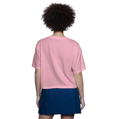 San Francisco Giants Starter Women's Play the Ball Boxy Cropped T-Shirt - Pink T-shirts
