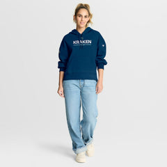Seattle Kraken Fanatics Women's Authentic Pro Primary Pullover Hoodie - Deep Sea Blue | US 202492990