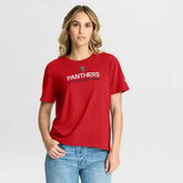 Florida Panthers Fanatics Women's Authentic Pro Primary T-Shirt - Red | US 202493027
