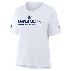 Toronto Maple Leafs Fanatics Women's Authentic Pro Primary T-Shirt - White | US 202493065