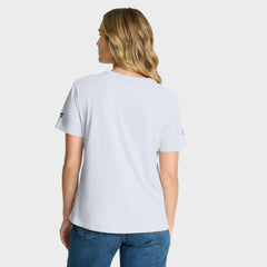 Tampa Bay Lightning Fanatics Women's Authentic Pro Primary T-Shirt - White | US 202493083