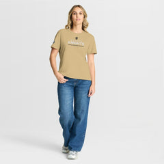 Vegas Golden Knights Fanatics Women's Authentic Pro Primary T-Shirt - Gold | US 202493093