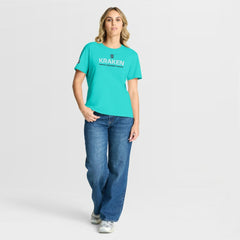 Seattle Kraken Fanatics Women's Authentic Pro Primary T-Shirt - Ice Blue | US 202493102