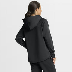 Pittsburgh Penguins Fanatics Women's Authentic Pro Rink Raglan Full-Zip Hoodie - Black | US 202493230