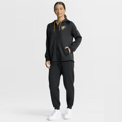 Pittsburgh Penguins Fanatics Women's Authentic Pro Rink Raglan Full-Zip Hoodie - Black | US 202493230