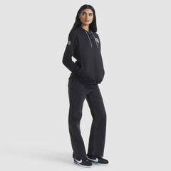 Los Angeles Kings Fanatics Women's Authentic Pro Rink Raglan Full-Zip Hoodie - Black | US 202493240