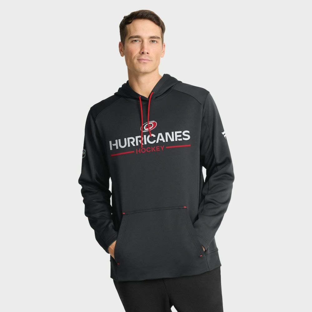 Carolina Hurricanes Fanatics Authentic Pro Rink Hoodie - Black | US 202493989