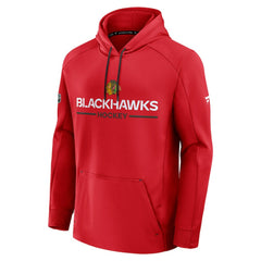 Chicago Blackhawks Fanatics Authentic Pro Rink Hoodie - Red | US 202493993