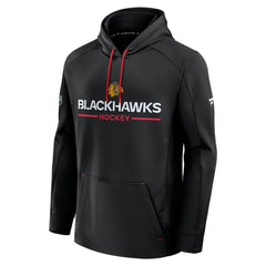 Chicago Blackhawks Fanatics Authentic Pro Rink Hoodie - Black | US 202493994