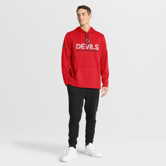 New Jersey Devils Fanatics Authentic Pro Rink Hoodie - Red | US 202494022
