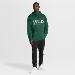 Minnesota Wild Fanatics Authentic Pro Rink Hoodie - Green | US 202494047